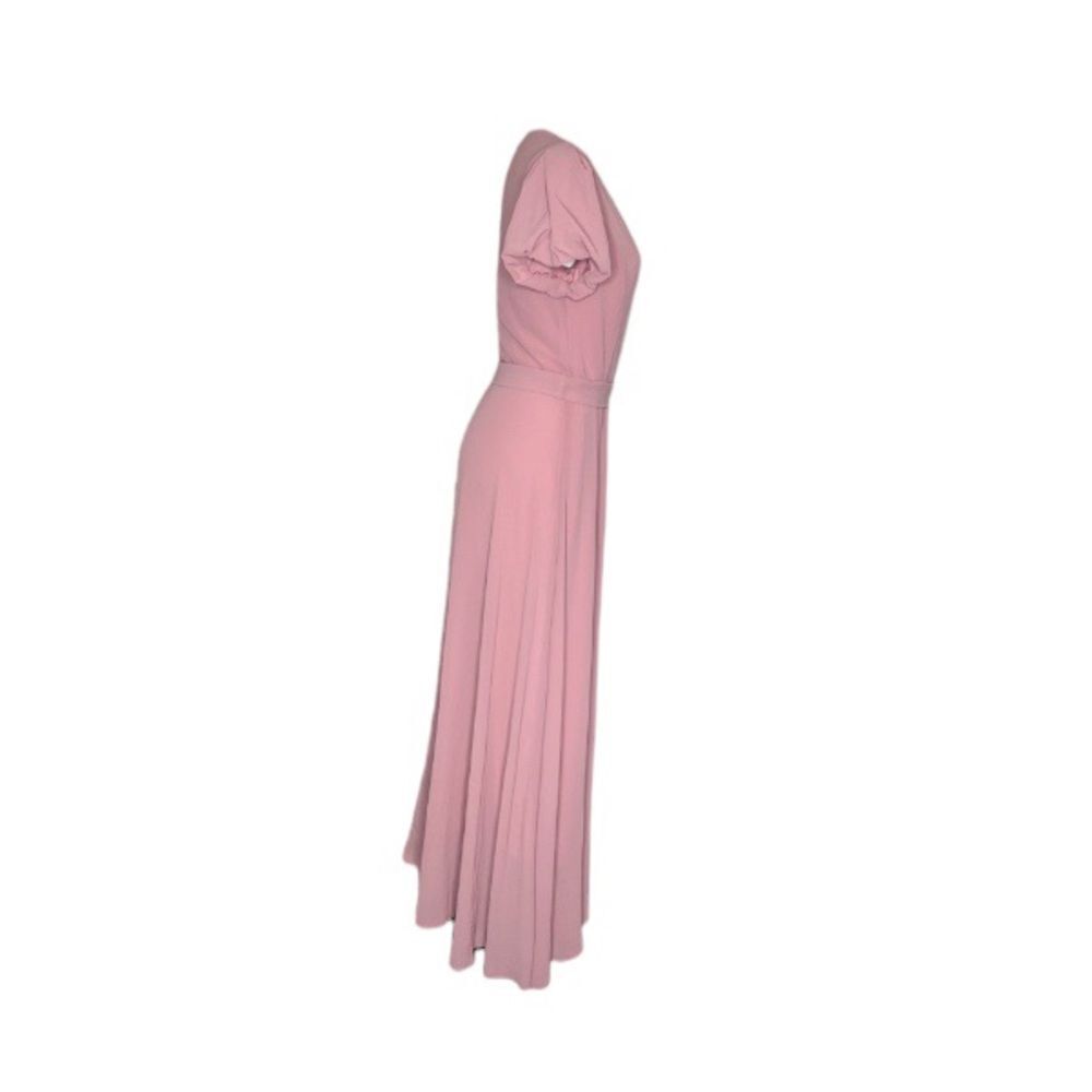 TFNC Dusty Rose Maxi Wrap Dress - Picture 5 of 11